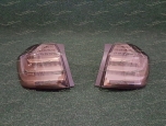 Диодные тюнинг стоп сигналы на Toyota Highlander 2010-2013г. дымчатые