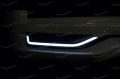 Передняя губа Modellista Neon на Toyota Land Cruiser 200 с 2016г. белая (перламутр)