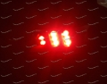 Тюнинг стоп сигналы на Toyota Camry 70 в стиле GS с 2018г. красные