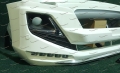 Обвес с диодами Modellista Toyota Land Cruiser Prado 150 с 2013г., 2 трубы, белый перламутр