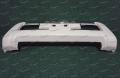 "Дуга" накладка на бампер на Toyota Land Cruiser Prado 150  с 2013г. белая (перламутр)