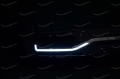Передняя губа Modellista Neon на Toyota Land Cruiser 200 с 2016г. черная